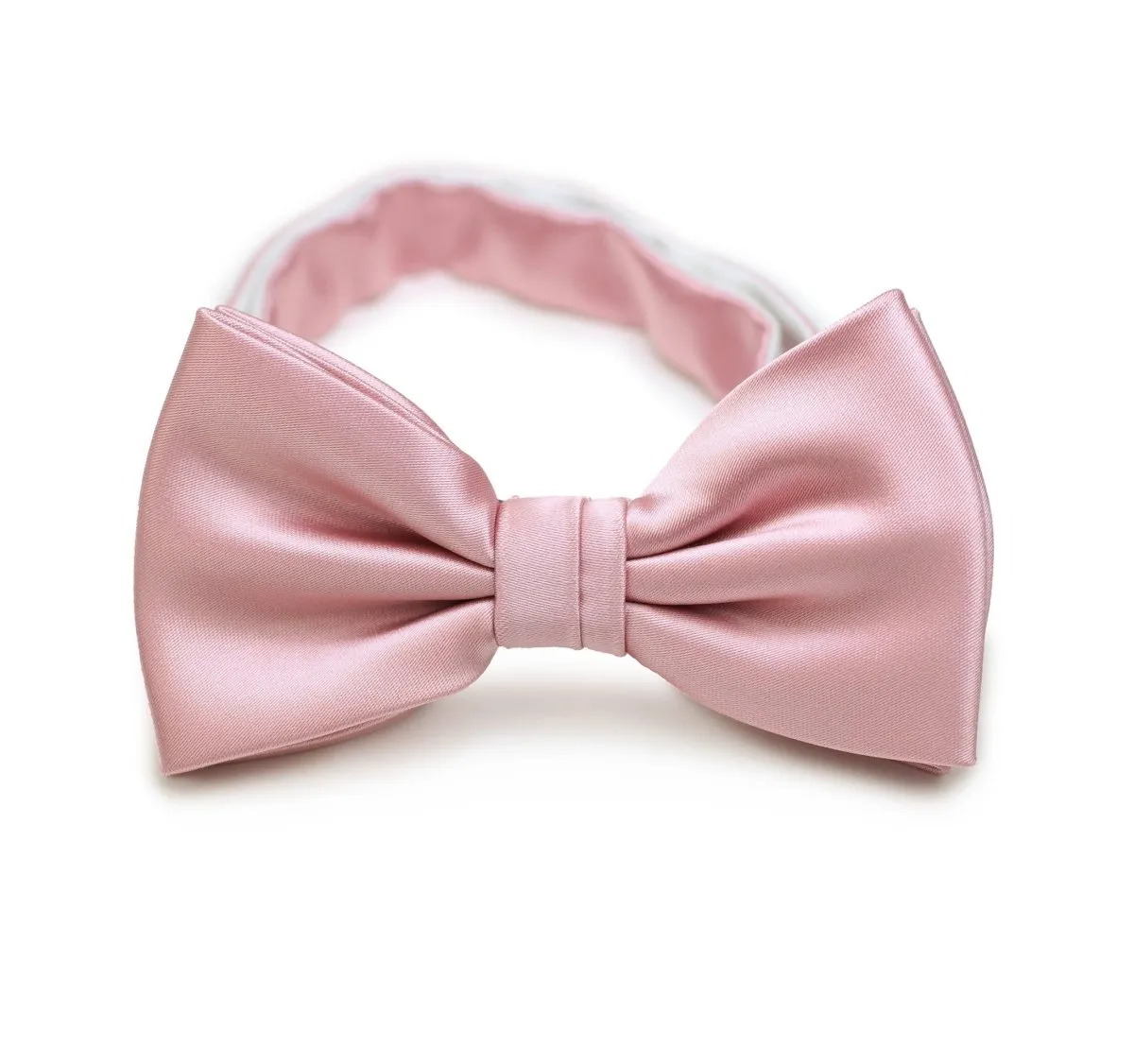 Soft Pink Solid Bowtie