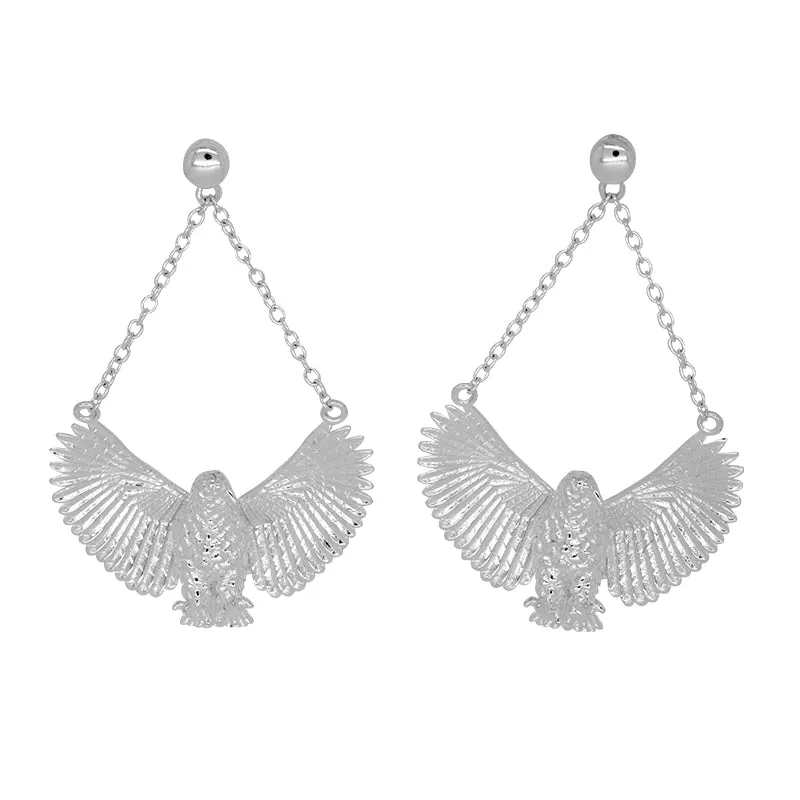 Stirling Silver Drop - Kea Earrings