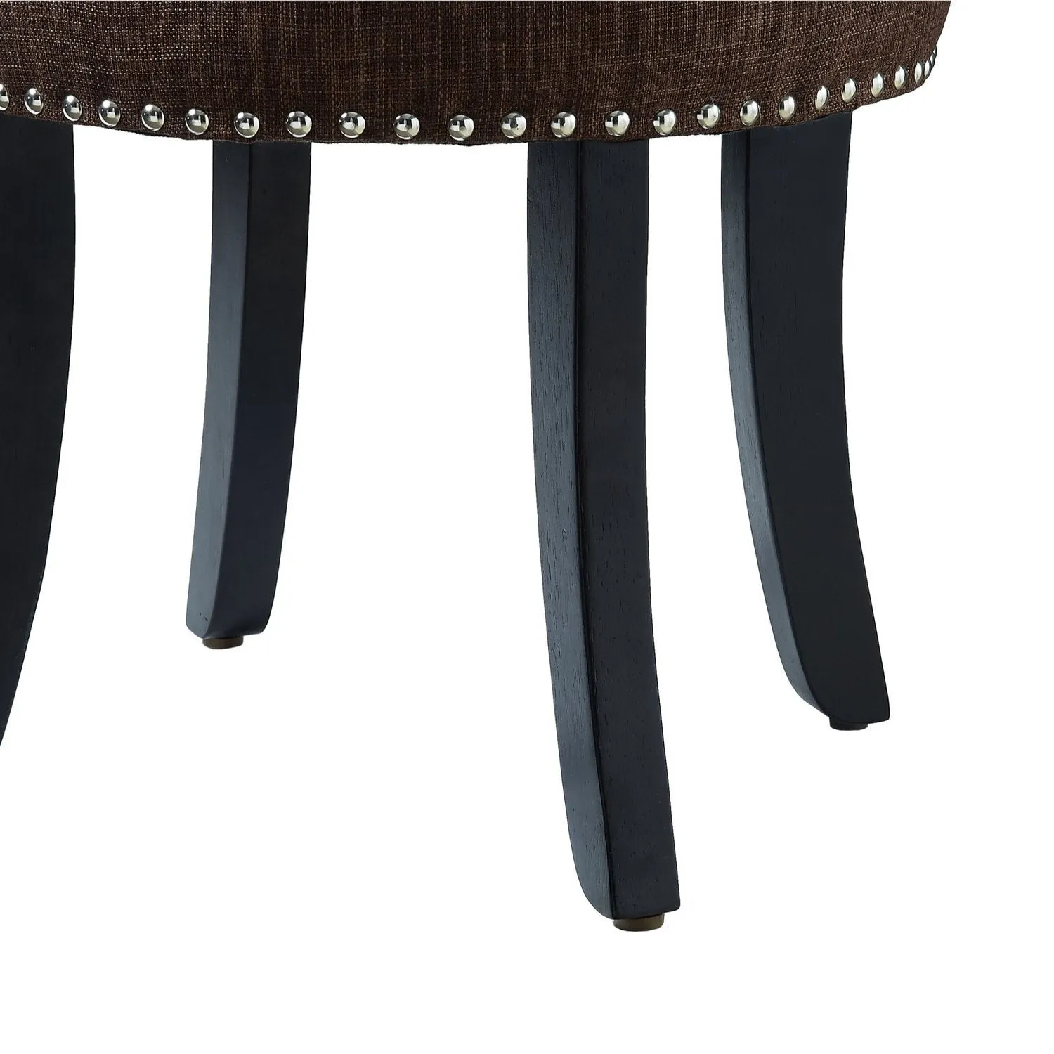 Taylor Linen Vanity Stool