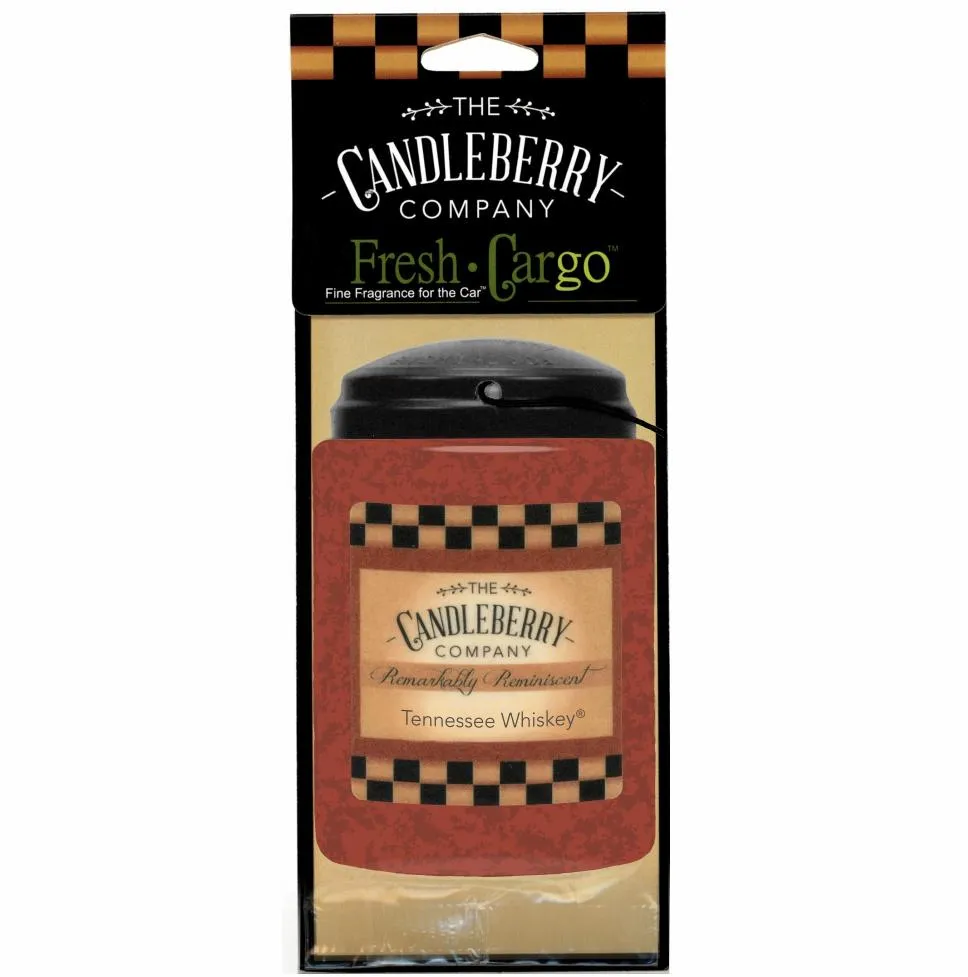 Tennessee Whiskey®- "Fresh Cargo", Scent for the Car (2-PACK)