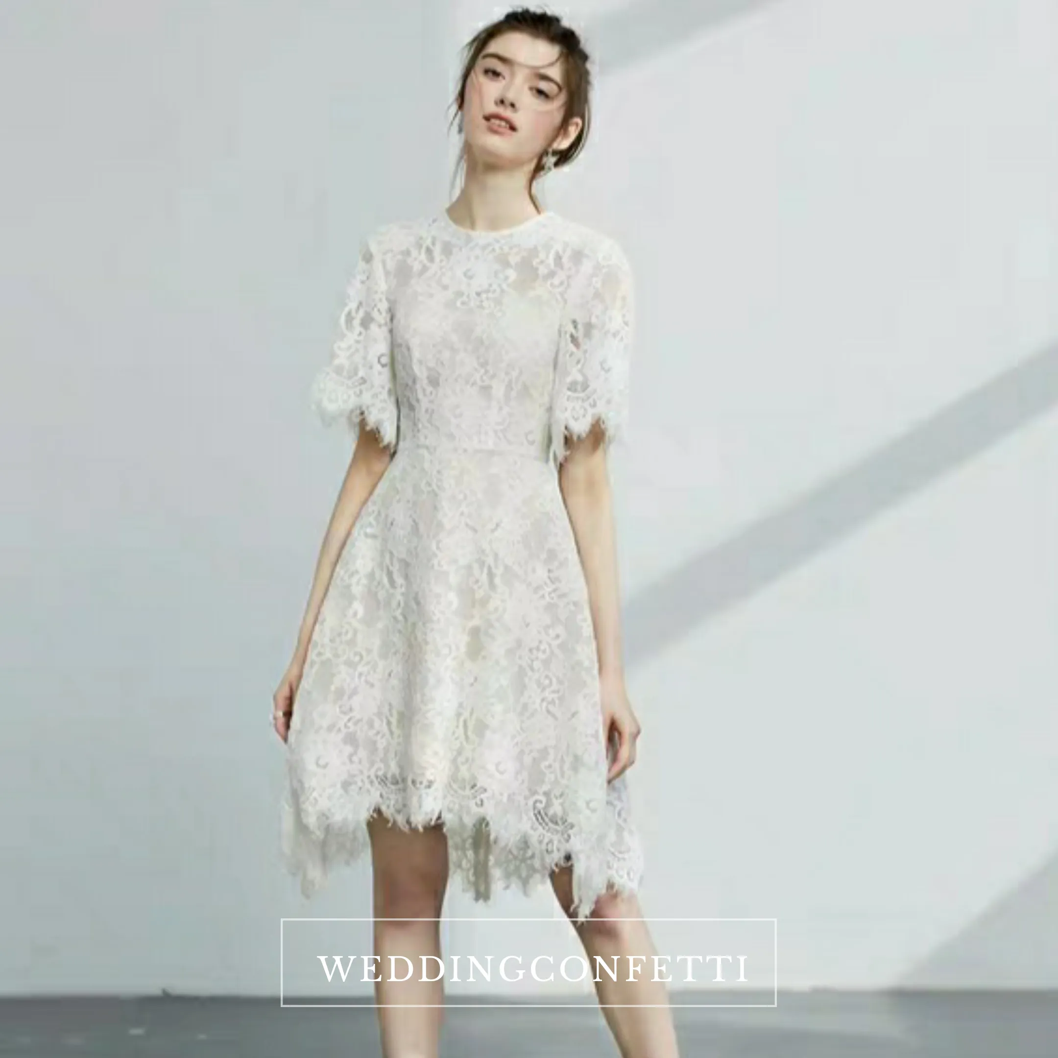 The Azalea Short Sleeve Lace Dress