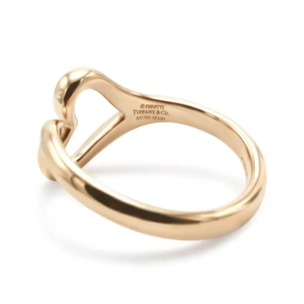 Tiffany & Co. Open Heart Ring by Elsa Peretti - 18ct Rose Gold